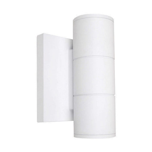 Satco 62-1141R1 2 Light LED Small Up and Down Sconce Fixture White Finish 10W 120/277V