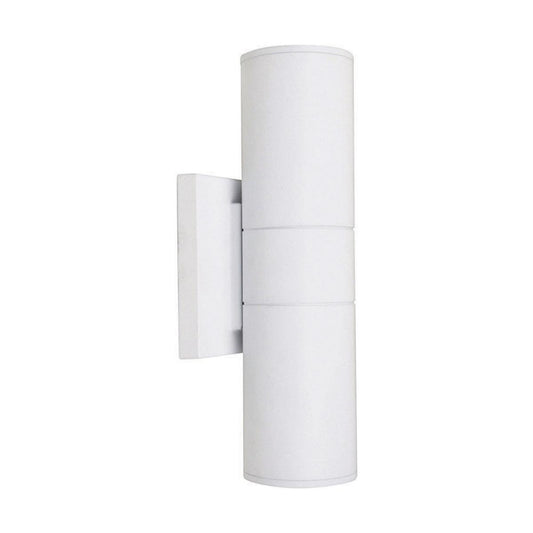 Satco 62-1143R1 2 Light LED Large Up and Down Sconce Fixture White Finish 20W 120/277V