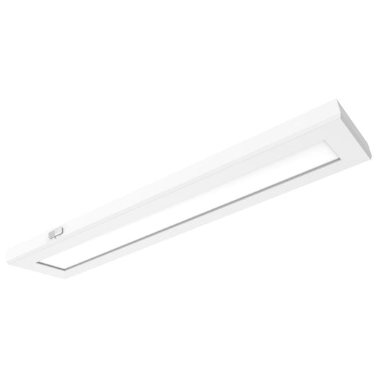 Satco 62-1770 Blink Pro Plus 24 Watt 5.5 in. x 24 in Surface Mount LED CCT Selectable 90 CRI White Finish 120/277 Volt Rectangular Shape