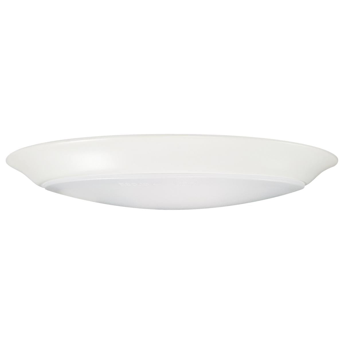 Satco 62-1815 9.5 Watt 10 Inch LED Disk Light White Finish CCT Selectable