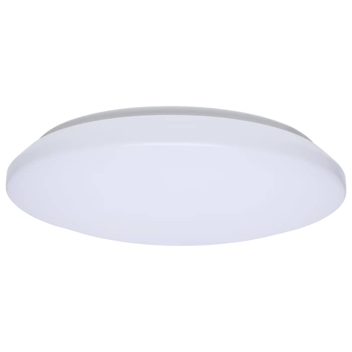 Satco 62-1860 11" LED CLOUD 120/277V 0-10V 11 Inch LED Cloud Fixture 14 Watts 27K/30K/35K/40K/50K CCT Selectable White Finish Round Shape 120-277 Ranged Voltage