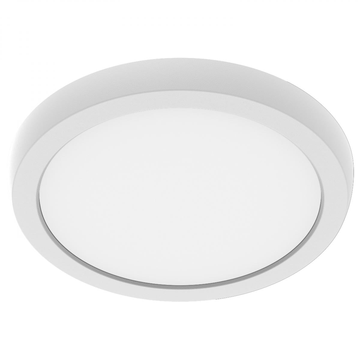 Satco 62-1920 Blink Performer - 11 Watt LED 9 Inch Round Fixture White Finish 5 CCT Selectable