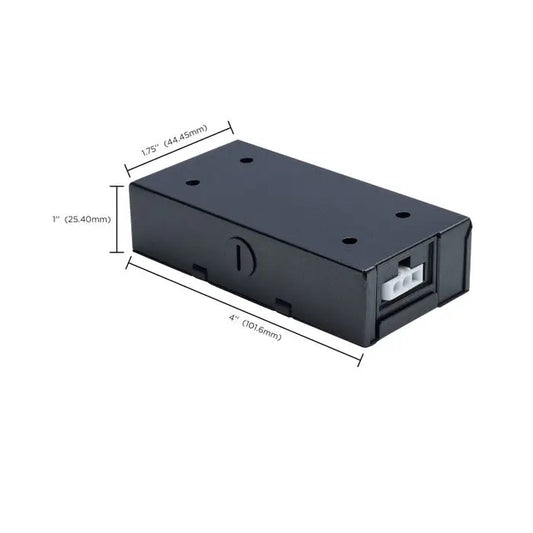Satco 63-531 Under Cabinet Junction Box PLASTIC DK Bronze