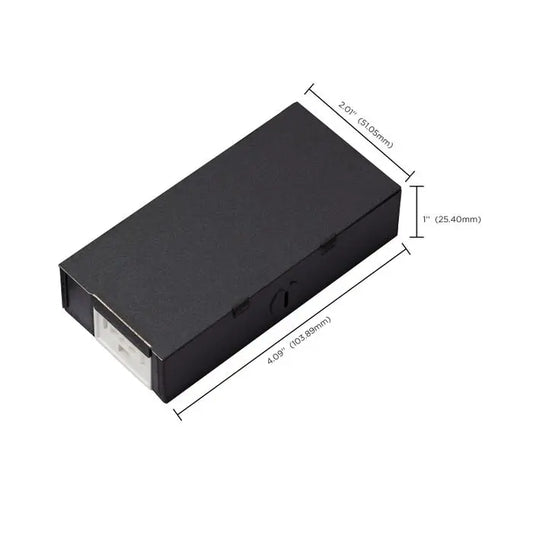 Satco 63-532 Under Cabinet Junction Box METAL DK Bronze