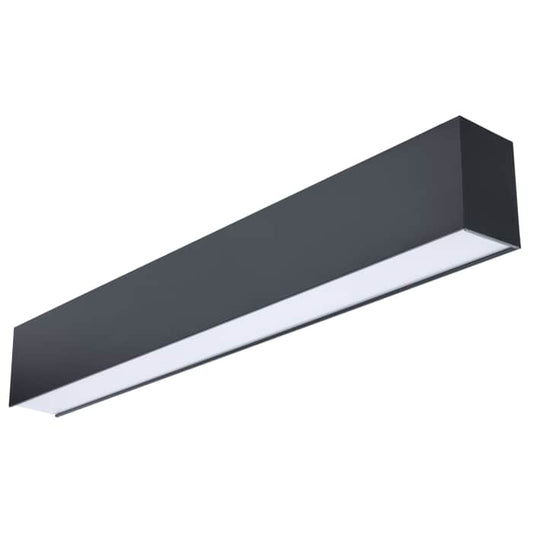 Satco 65-1280 2' LED CONNECTABLE LINEAR Momentum 2 Foot LED Connectable Linear Strip Up and Down Selectable Black