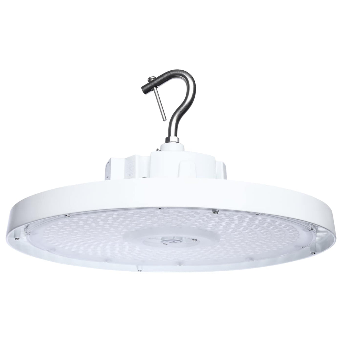 Satco 65-1522 120/100/80 Wattage Selectable LED UFO High Bay  3K/4K/5K CCT Selectable  60/80/100 Beam Angle Selectable  White Finish  120-347 Volt