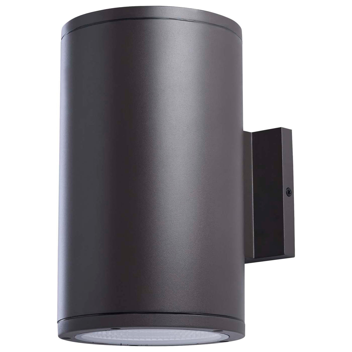 Satco 65-1758 20 Watt  3K/4K/5K CCT Selectable  1 Light Large Wall Sconce  Up or Down Installation  Dark Bronze Finish  120-277 Volt