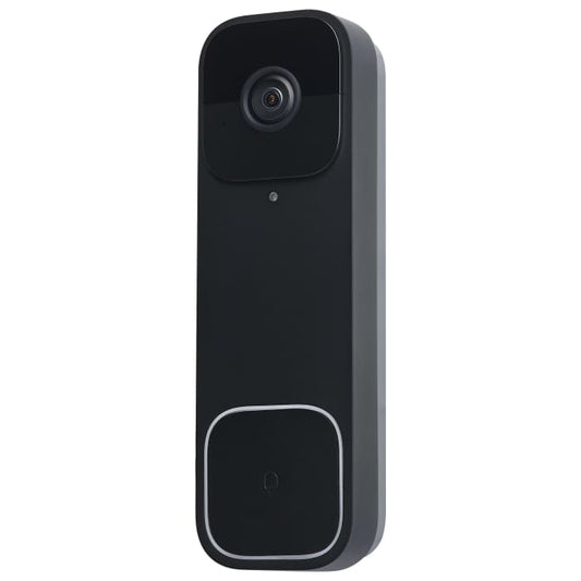 Satco 65-934 DOORBELL CAM WIRED/BLACK Starfish Smart Doorbell Security Camera Wired Black Doorbell With Black Chime