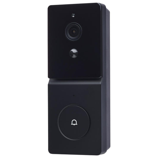 Satco 65-936 Starfish SMART Doorbell Security Camera Black Finish
