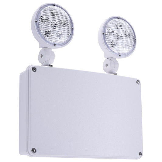 Satco 67-580 EM LIGHT-CAN-WET Emergency Light; 120-347V; 2HR Backup; Universal Mounting; Wet Location