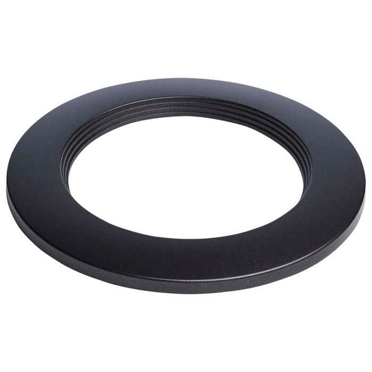 Satco 80-2904 DLR TRIM ACC/4/WR/RND/BK Regressed Wafer Downlight Retrofit Trim 4 Inch Matte Black Finish