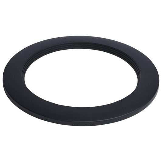 Satco 80-2906 DLR TRIM ACC/6/WR/RND/BK Regressed Wafer Downlight Retrofit Trim 6 Inch Matte Black Finish