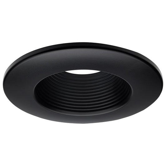 Satco 80-977 Deep Baffle Trim 5/6 Inch Black Finish