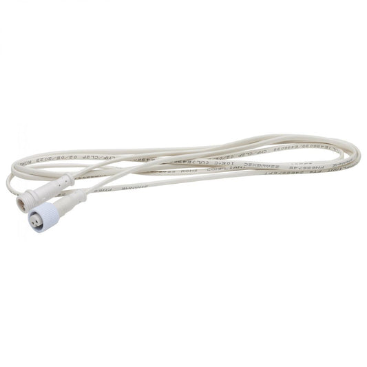 Satco 80-986 6 Foot Remote Driver Extension Cable 2-Pin White Finish