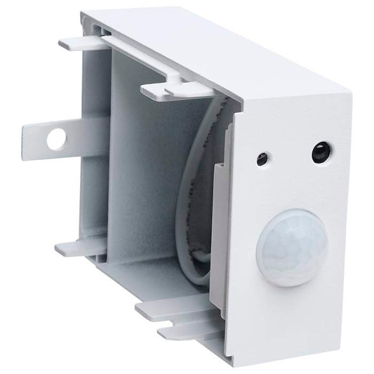 Satco 86-231 PIR SENSOR LINEAR CONNECTABLE Momentum PIR Sensor for LED Connectable Linear Strip Fixtures End Mount White Finish