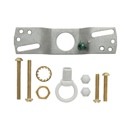 Satco 90-1690 1" Loop Parts Bag White Finish