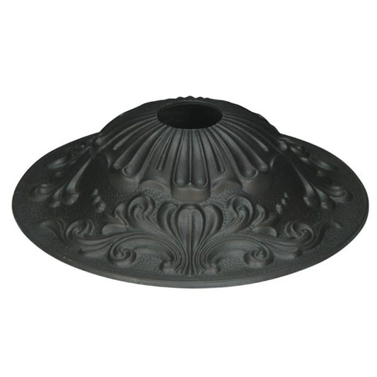 Satco 90-2482 Cast Brass Canopy Bronze Finish 5-1/2" Diameter 1-1/16" Center Hole 1-1/2" Height