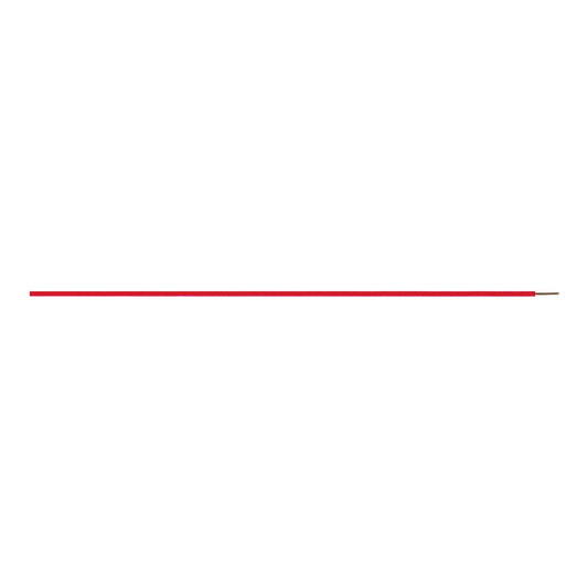 Satco 93-345 Lighting Bulk Wire 18/1 Solid 105C AWM TFN-PVC Nylon 500 Foot/Spool Red