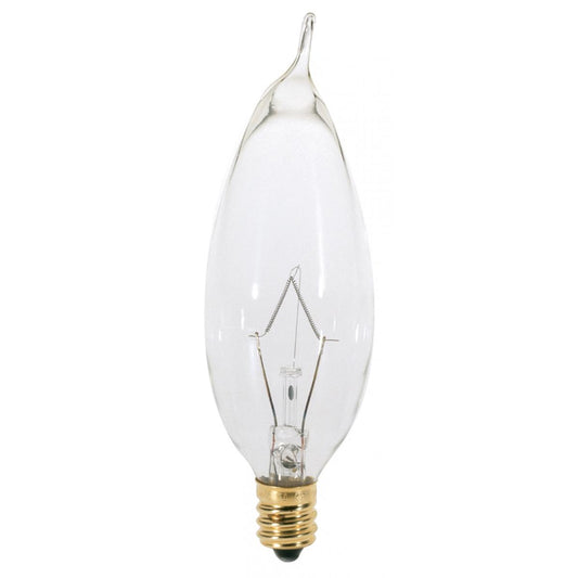 Bulbrite 460310 KR10CFC/25 10W CA8 E12 Clear