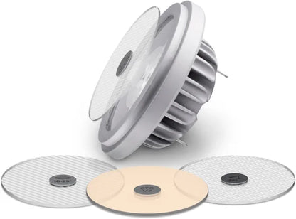 Soraa AC-GE-1025-00-S1 SNAP 2 inch linear beam spreader 10 x 25 degree lens lens set with a Soraa LED lamp