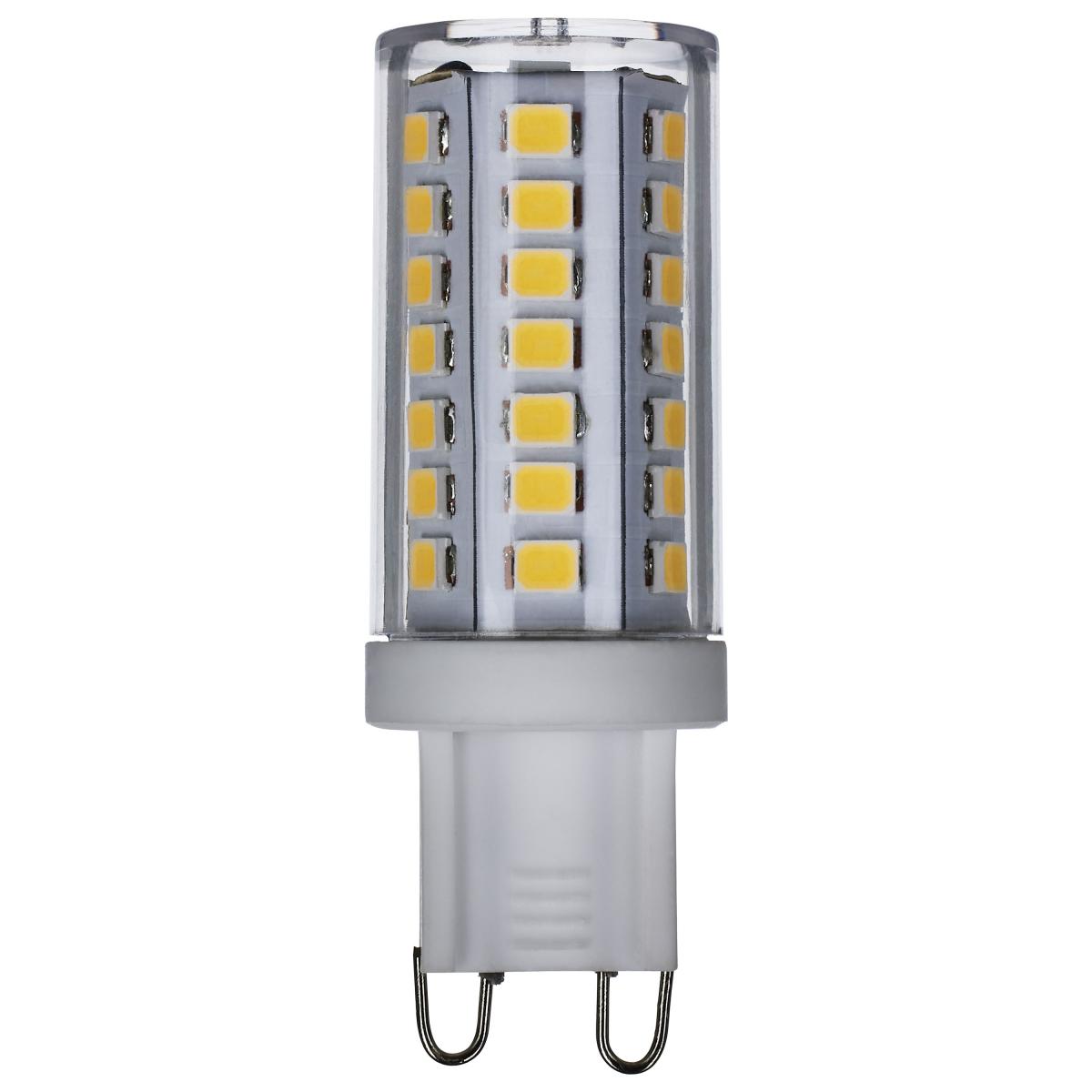 Satco S11231 3.5 Watt JCD LED Clear 4000K G9 Base 120 Volt