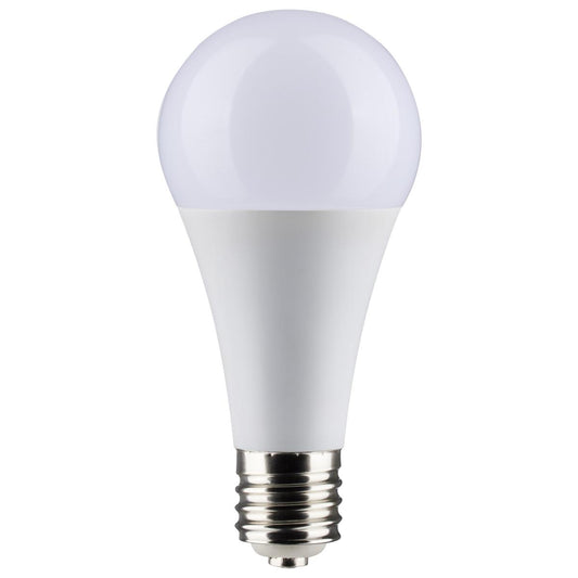 Satco S11483 Ultra Bright Utility Lamp 36 Watt PS30 LED Dimmable White Finish Mogul Base 2700K 120 Volt High Lumen