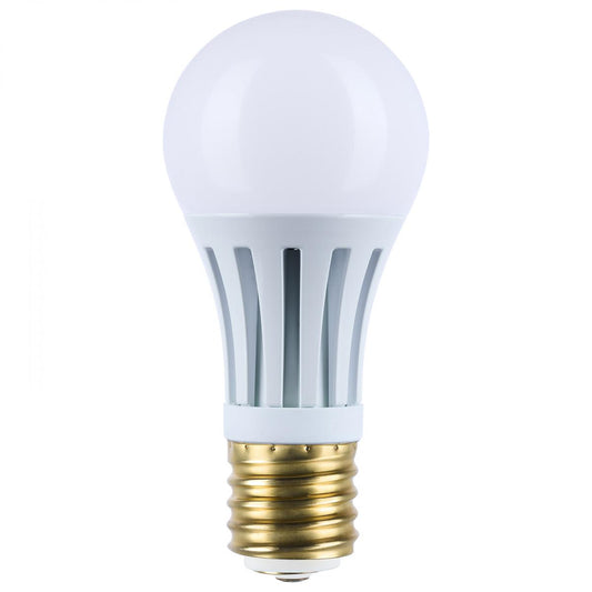 Satco S11490R1 10/22/33 Wattage Selectable PS25 LED Three-Way Lamp E39d Mogul Base 2700K White Finish 120 Volt