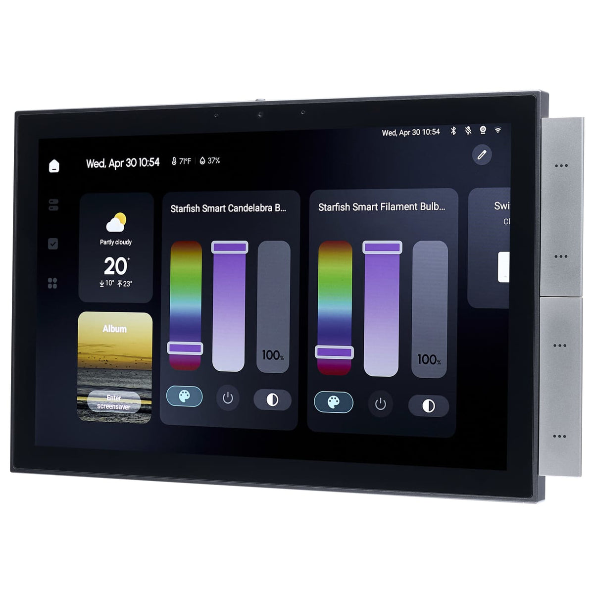Satco S11576 Starfish  10-Inch  In-Wall Control Panel