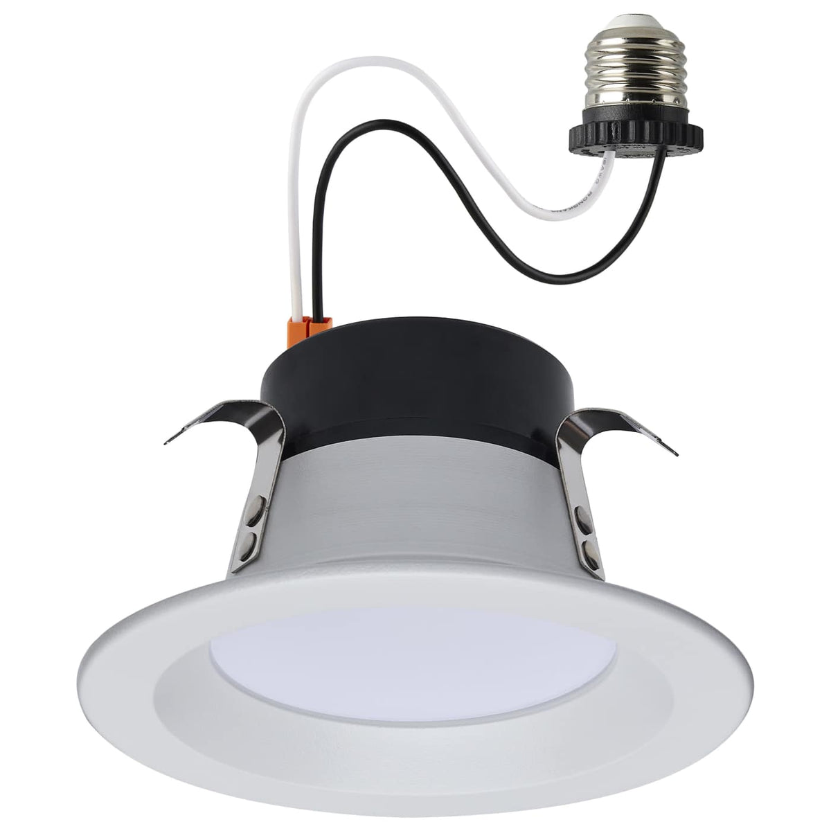 Satco S11638 Starfish  8 Watt LED Retrofit Downlight  4 Inch  RGBTW  Round  White Finish