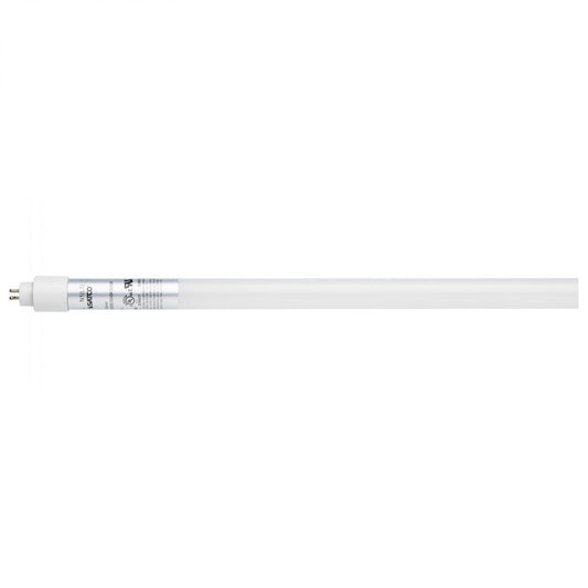 Satco S11650 9 Watt 2 Foot T5 LED CCT Selectable G5 Base Type B Ballast Bypass Single or Double Ended Wiring White Finish 120-277 Volt