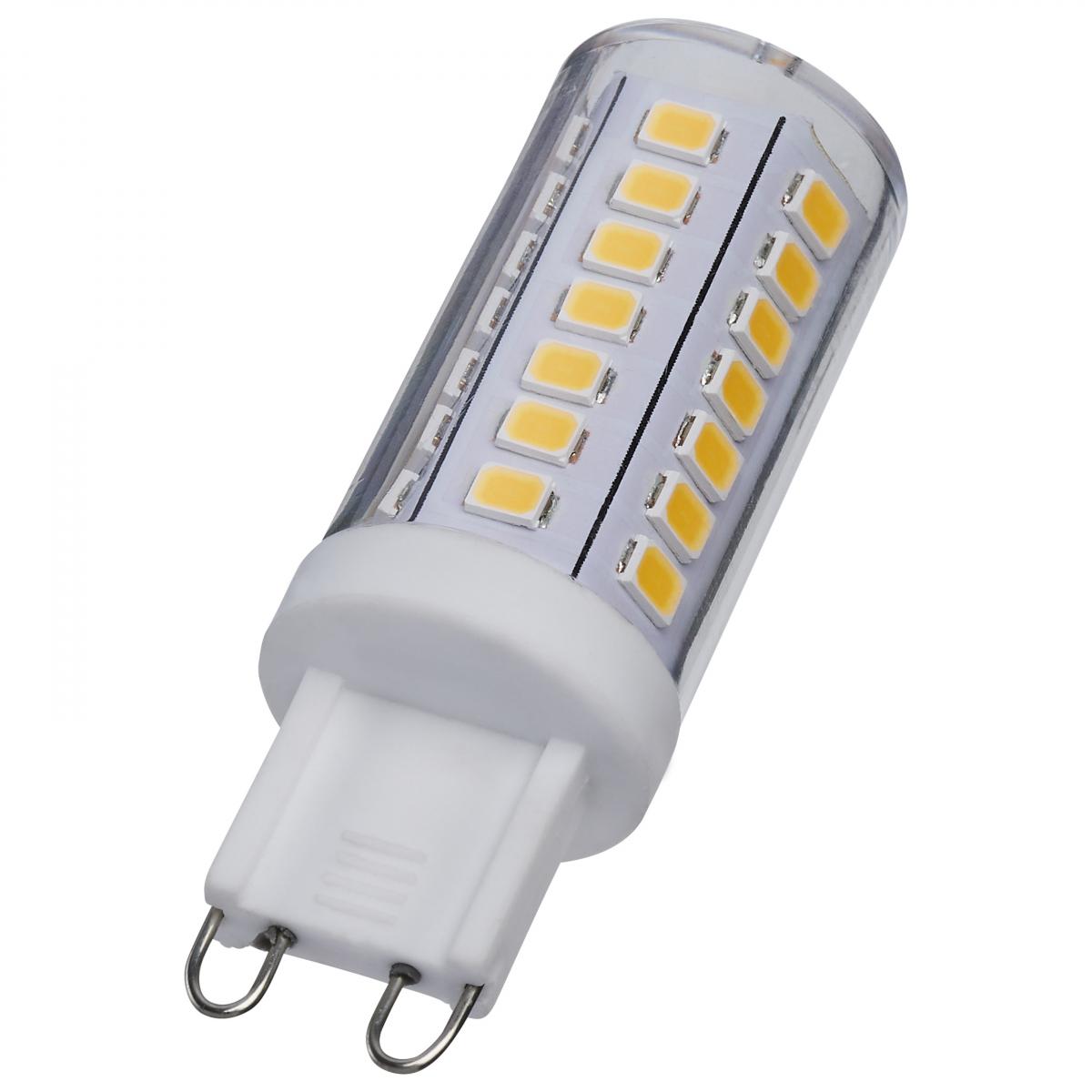 Satco S12130 5 Watt Mini LED G9 Base 3000K Clear Finish 120 Volt