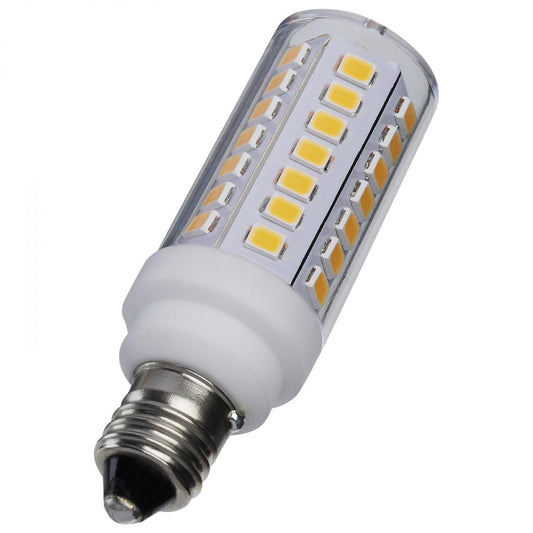 Satco S12132 5 Watt Mini LED Miniature Candelabra Base 3000K Clear Finish 120 Volt