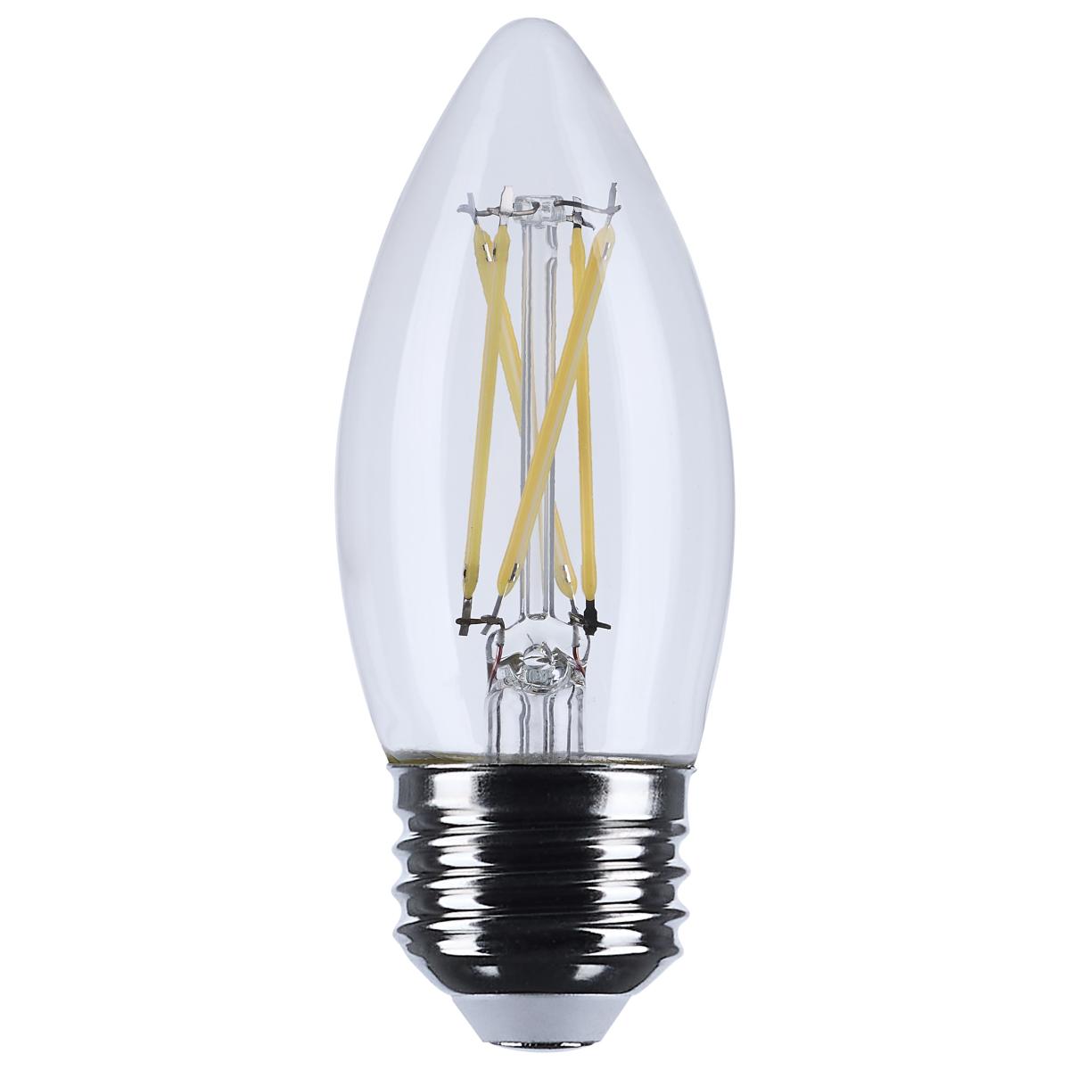 Satco S12502 5.5B11/LED/930/CL/120V/E26 5.5W B11 3000K E26 LED