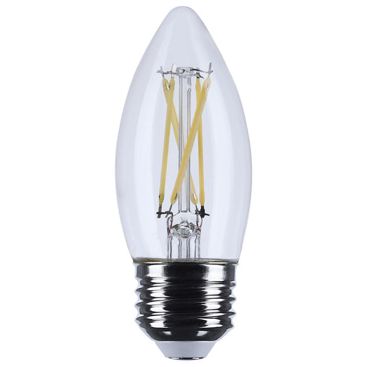 Satco S12499 3B11/LED/930/CL/120V/E26 3W B11 3000K E26