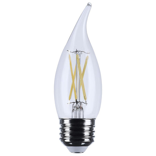 Satco S12510 3CA10/LED/930/CL/120V/E26 3W CA10 3000K E26 LED