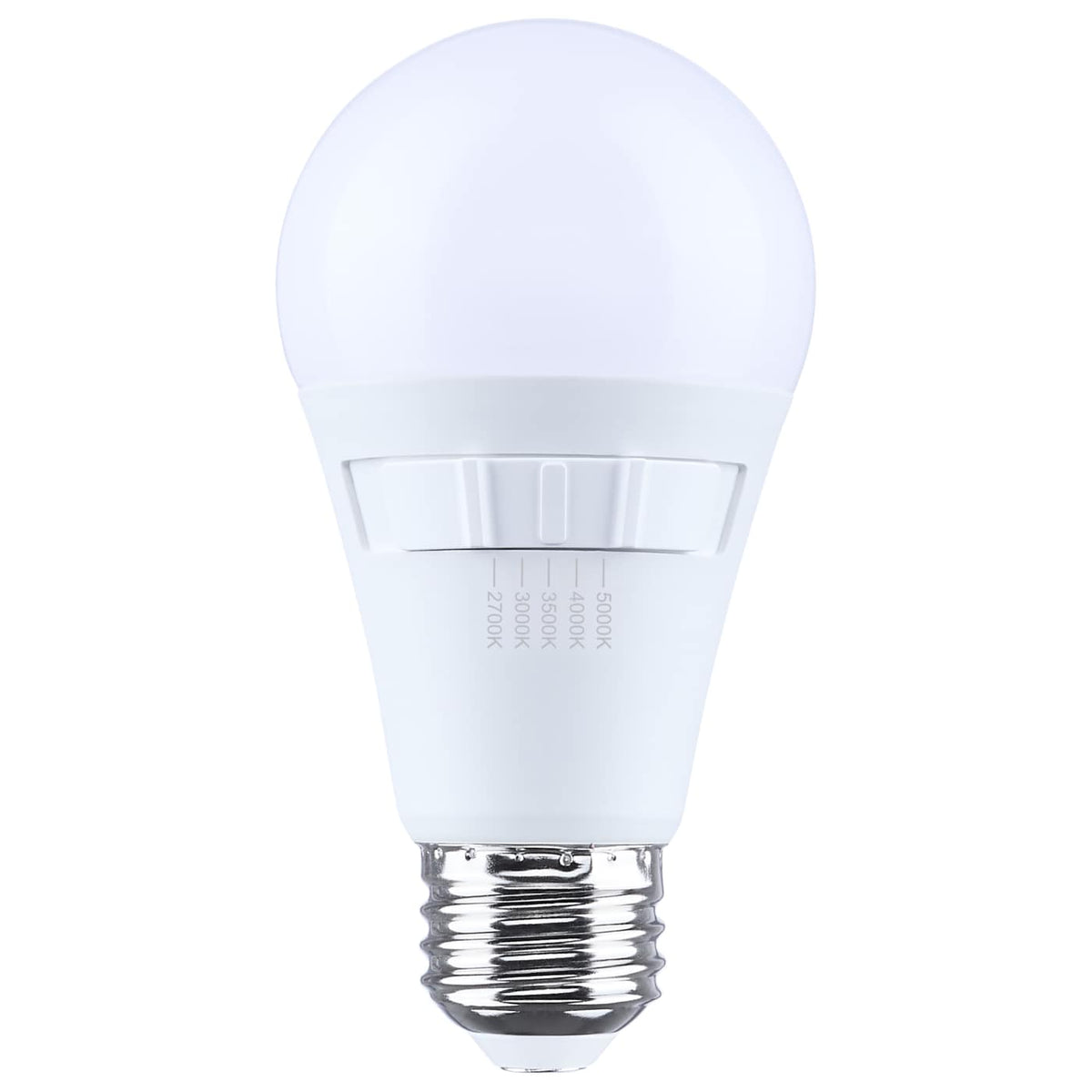 Satco S15190 12 Watt A19 LED  27K/30K/35K/40K/50K CCT  80 CRI  Medium Base  Plastic  Dimmable  120 Volt