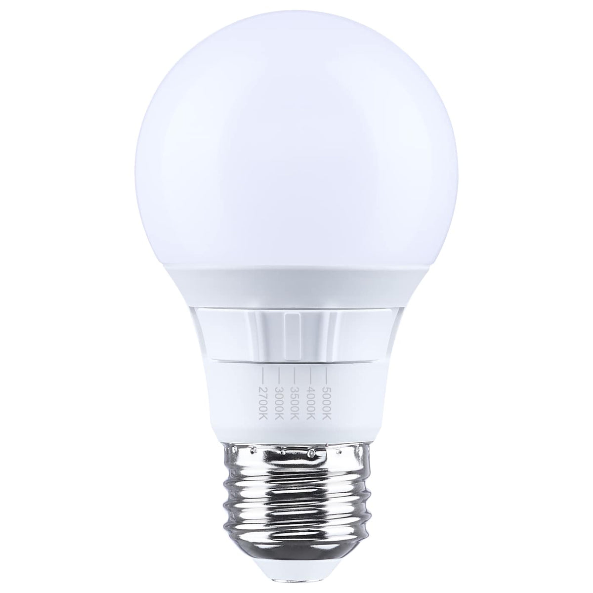 Satco S15193 9.5 Watt A19 LED  27K/30K/35K/40K/50K CCT  90 CRI  Medium Base  Plastic  Dimmable  120 Volt