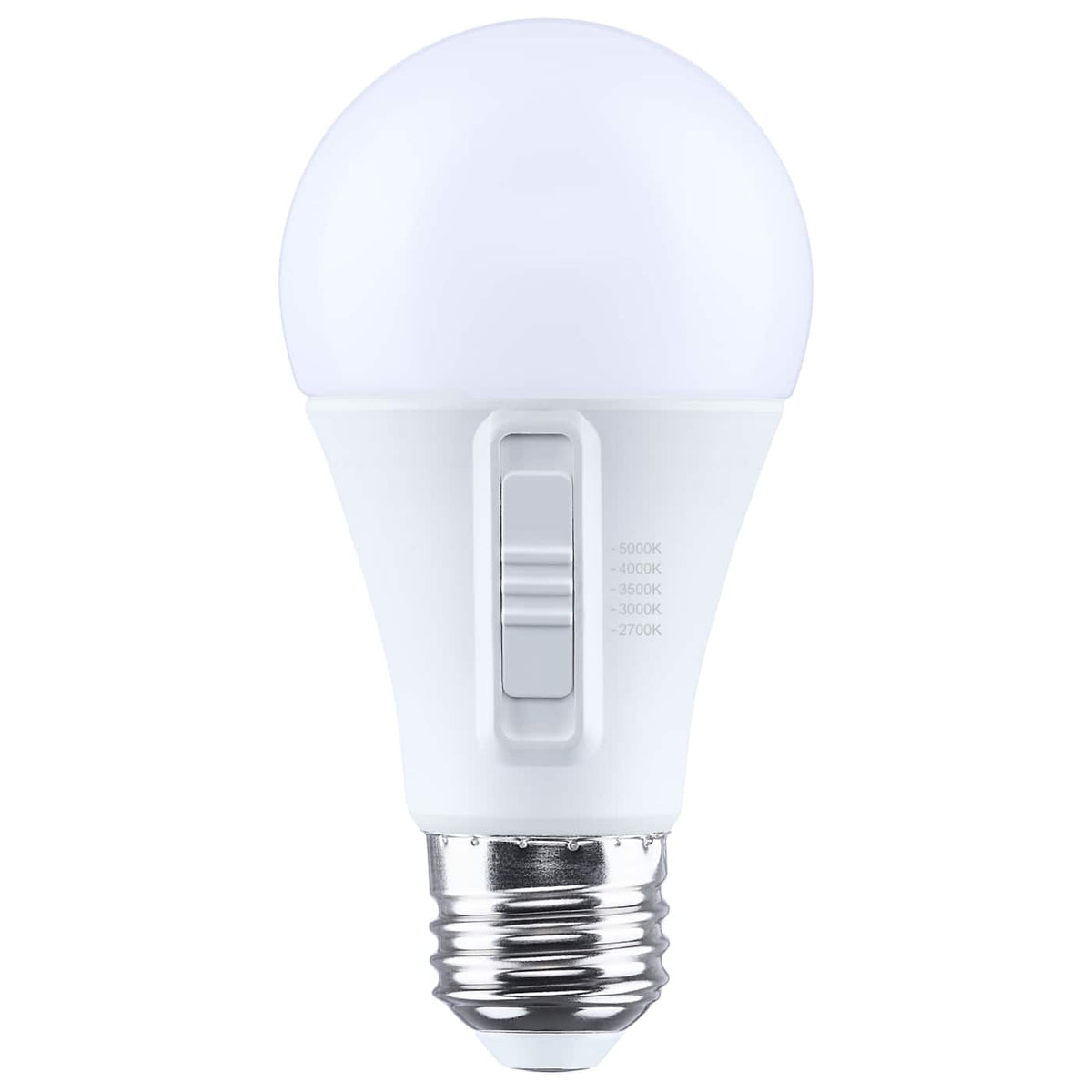 Satco S15198 11.9 Watt A19 LED  27K/30K/35K/40K/50K CCT  90 CRI  Medium Base  Plastic  Dimmable  120 Volt