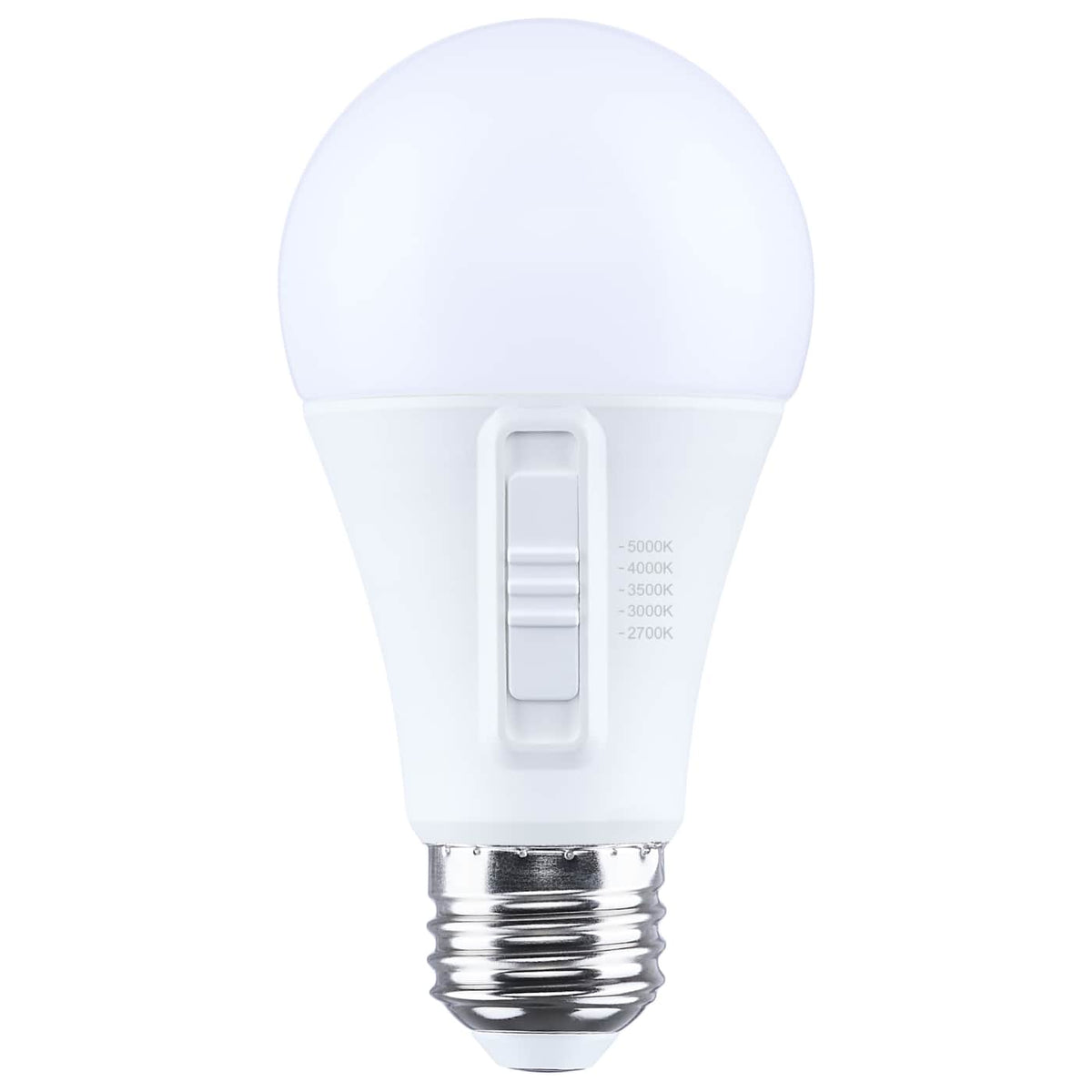 Satco S15199 13.9 Watt A19 LED  27K/30K/35K/40K/50K CCT  90 CRI  Medium Base  Plastic  Dimmable  120 Volt