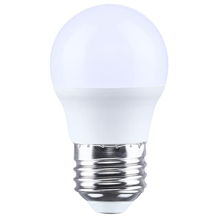 Satco S15213 5.5 Watt A15 LED  3000K CCT  90 CRI  Medium Base  Plastic  Dimmable  120 Volt