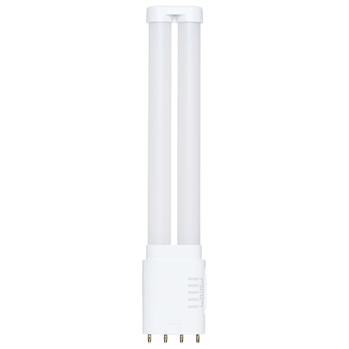 Satco S18416 8PLL/LED/5CCT/AB 8 Watt PLL LED 2G11 Base 30K/35K/40K/50K/65K CCT Selectable Type A/B 120-277 Volt