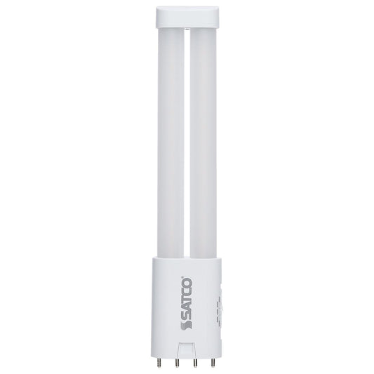 Satco S18420 8.5 Watt PLL LED 2G11 Base 30K/35K/40K/50K/65K CCT Selectable Ballast Bypass 120-277 Volt