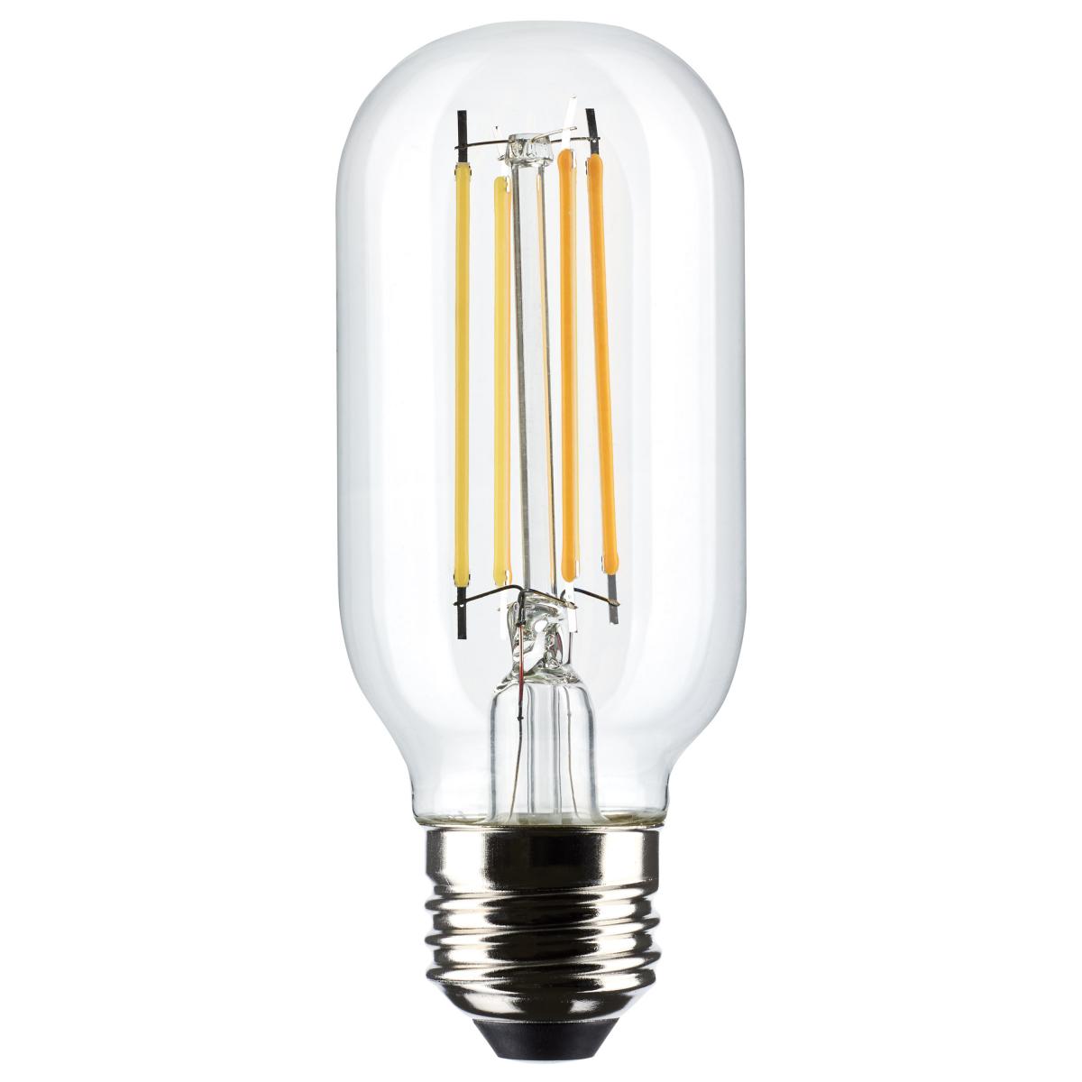 Satco S21379 5.5 Watt T14 LED Clear Medium Base 2700K 500 Lumens 120 Volt