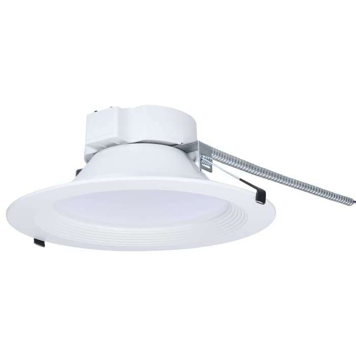 Satco S21600 13.5W/CDL/4/120-347/FS/RND/ 13.5W Field Selectable LED 4-Inch Downlight Dual Dimming Round 120-347 Volt