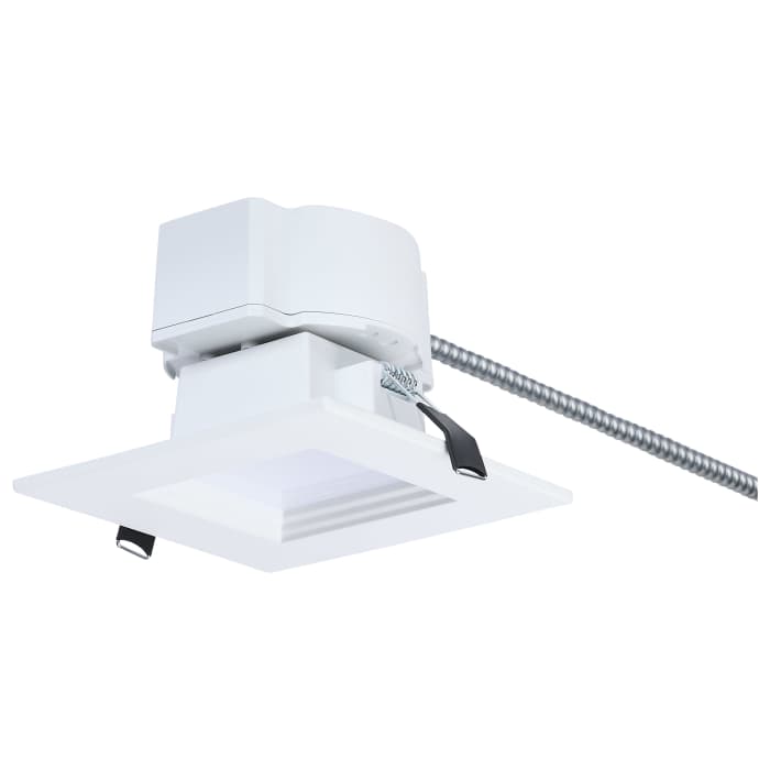 Satco S21608 13.5W/CDL/4/120-347/FS/SQ/DD 13.5W Field Selectable LED 4-Inch Downlight Dual Dimming Square 120-347 Volt