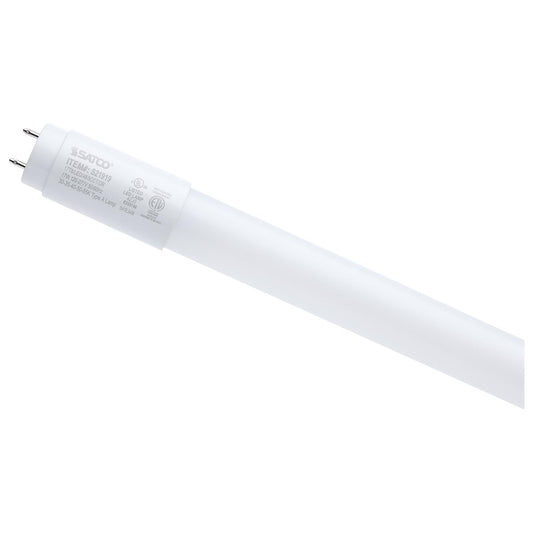 Satco S21915 8 Watt 2 Foot T8 LED G13 Base 30K/35K/40K/50K/65K CCT Selectable Type A Frost
