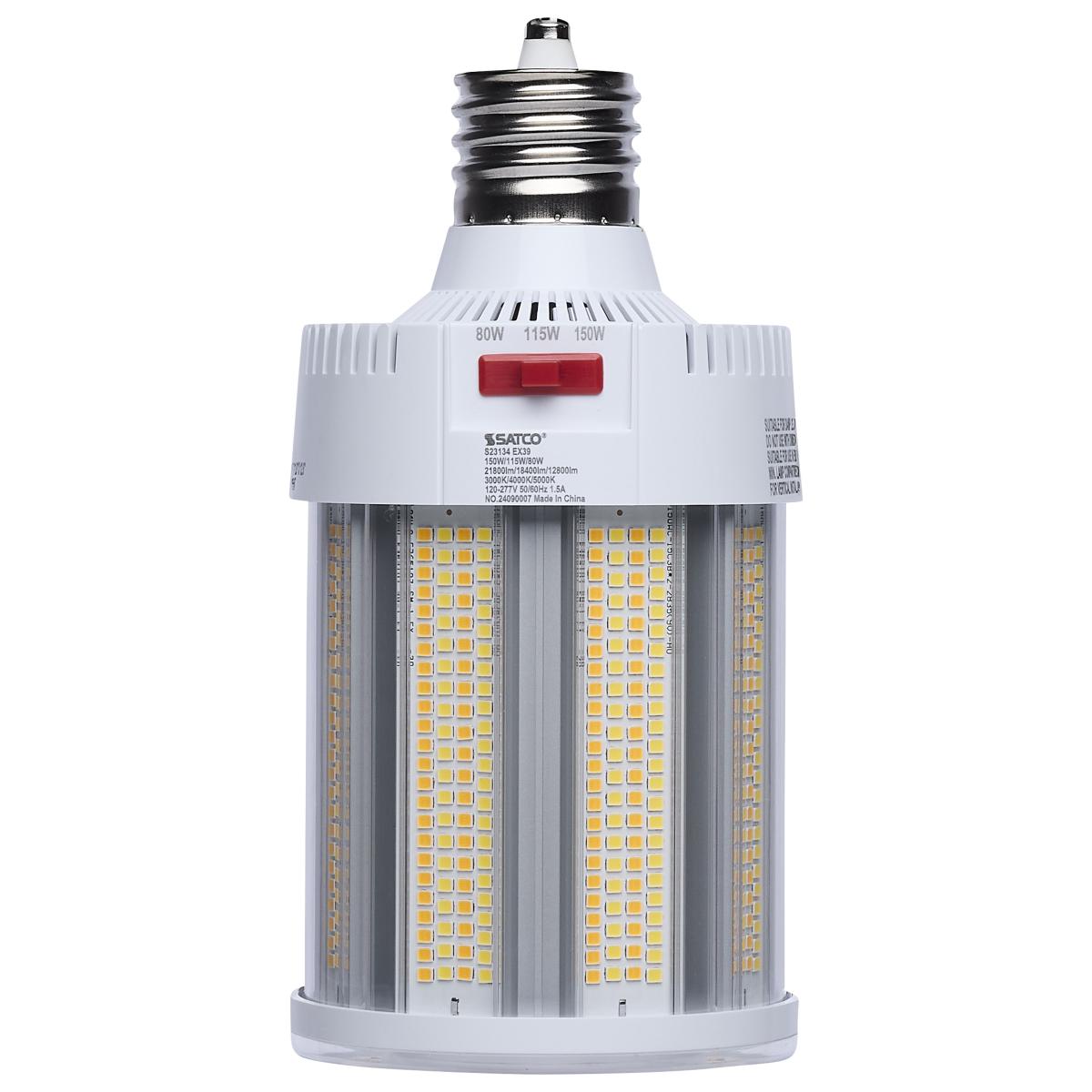 Satco S23134 150W/LED/CCT/100-277V/EX39 150/115/80W 30K/40K/50K Mogul Extended Base 120-277V