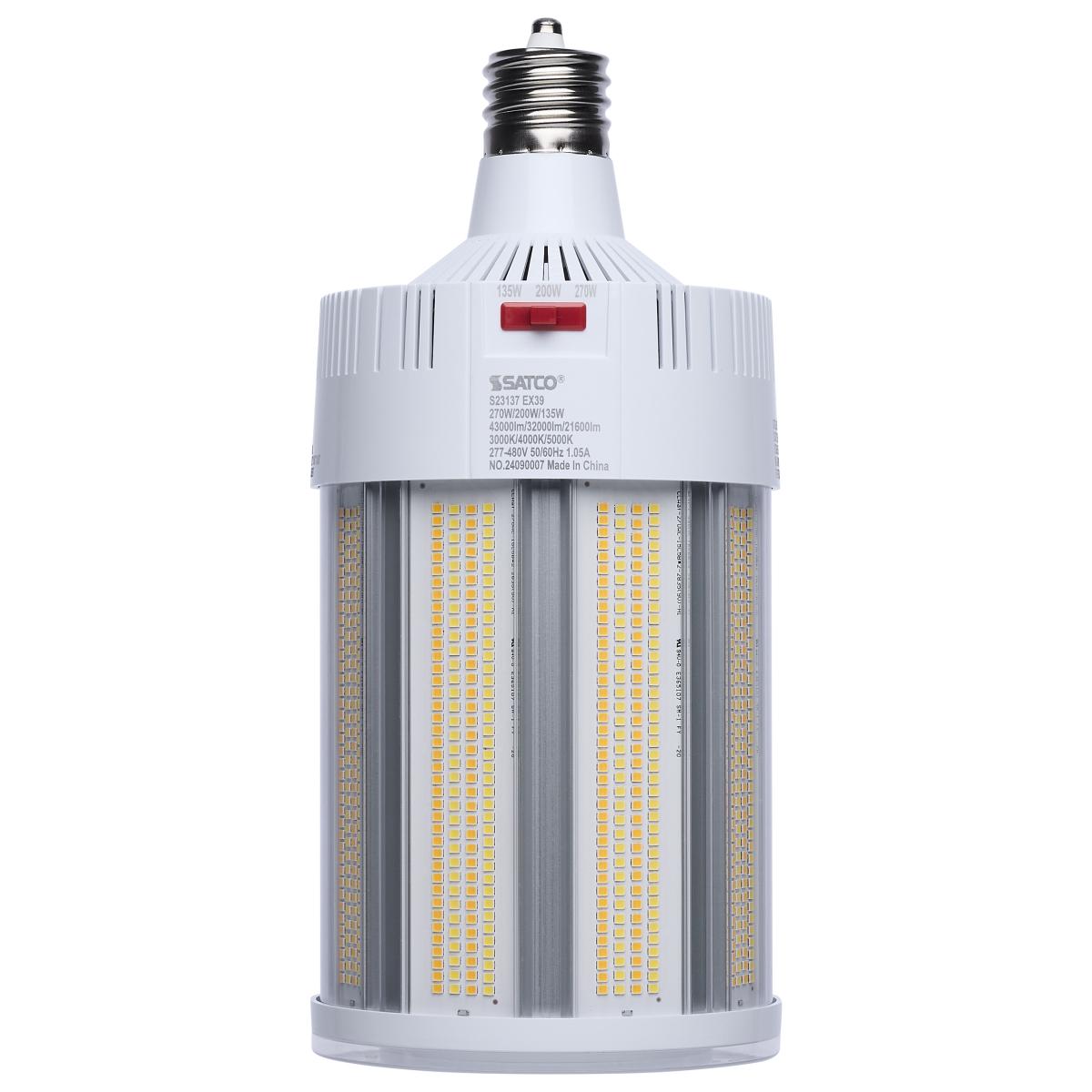 Satco S23137 270W/LED/CCT/277-480V/EX39 270/200/135W 30K/40K/50K Mogul Extended Base 277-480V
