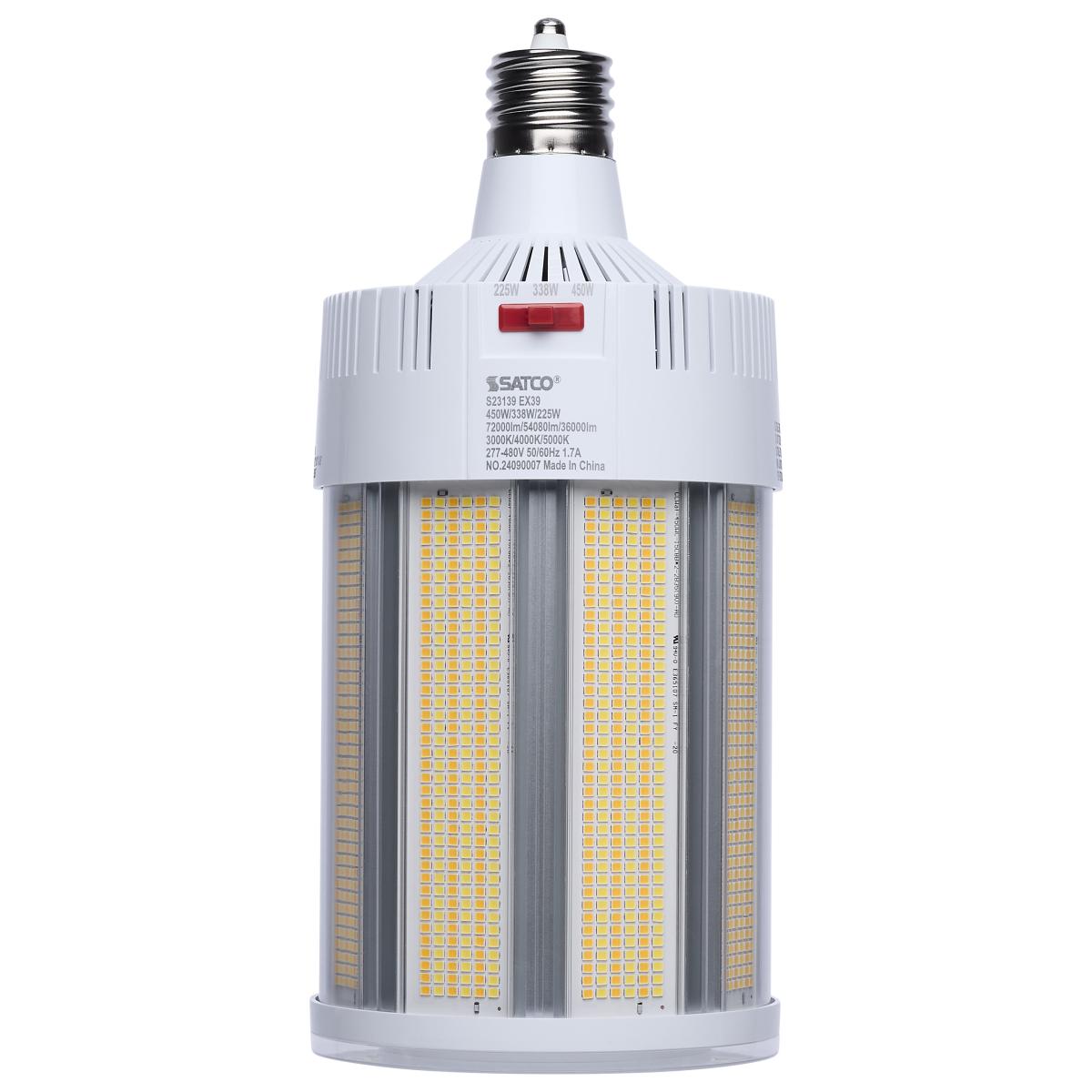 Satco S23138 360W/LED/CCT/277-480V/EX39 360/270/180W 30K/40K/50K Mogul Extended Base 277-480V