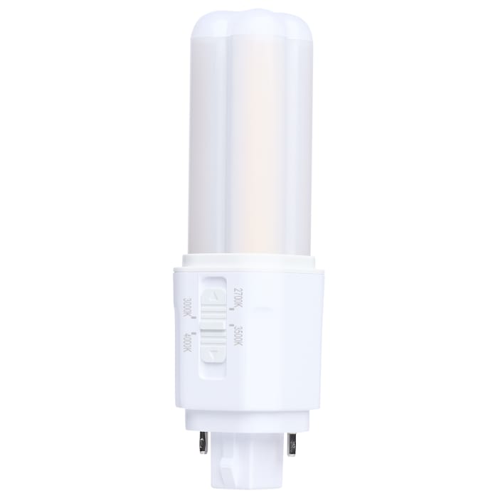 Satco S29883 5.5 Watt PLC LED 27K/3K/35K/4K CCT G24d Base Omni Type A/B 120-277 Volt